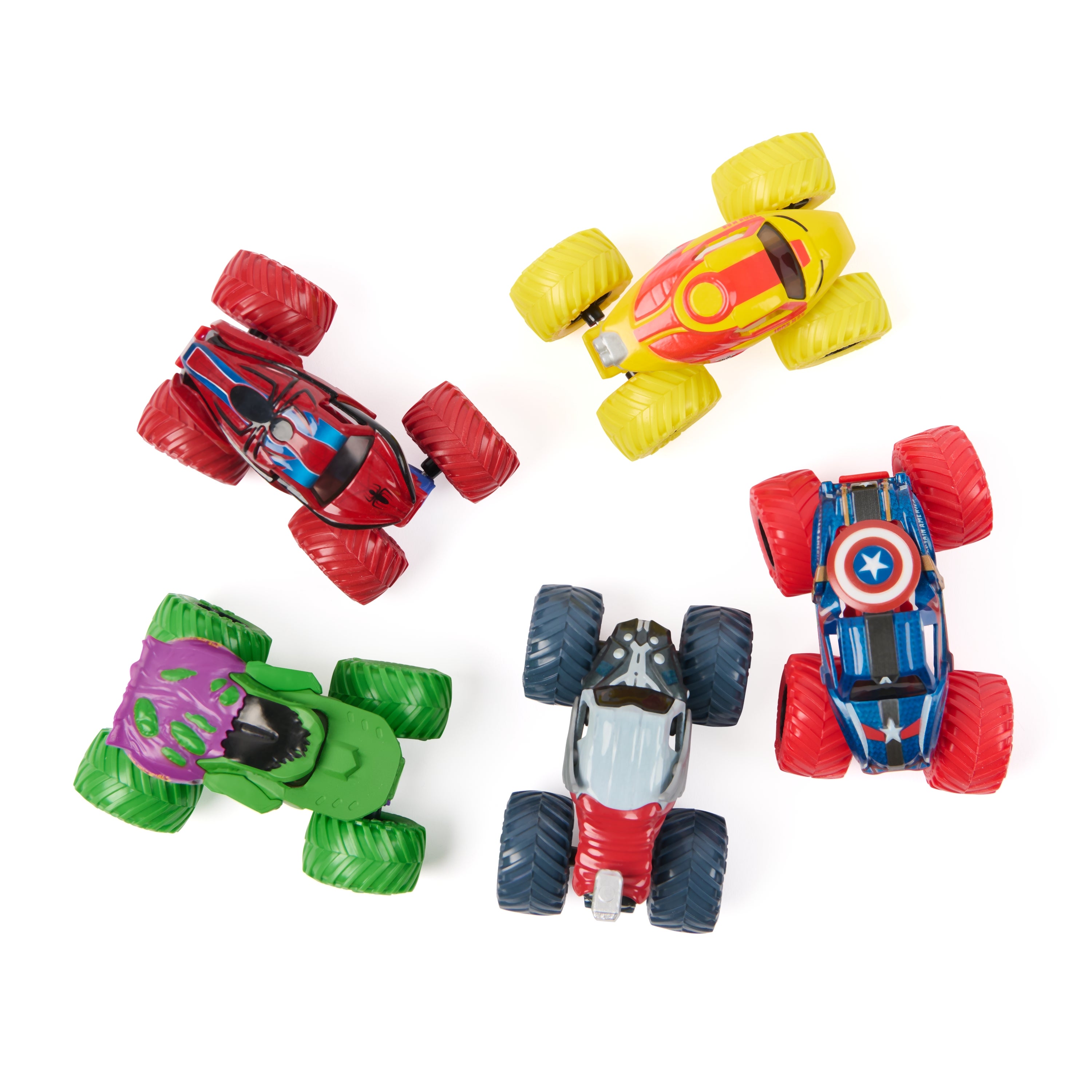 Monster Jam 1:64 Marvel 5 Pack