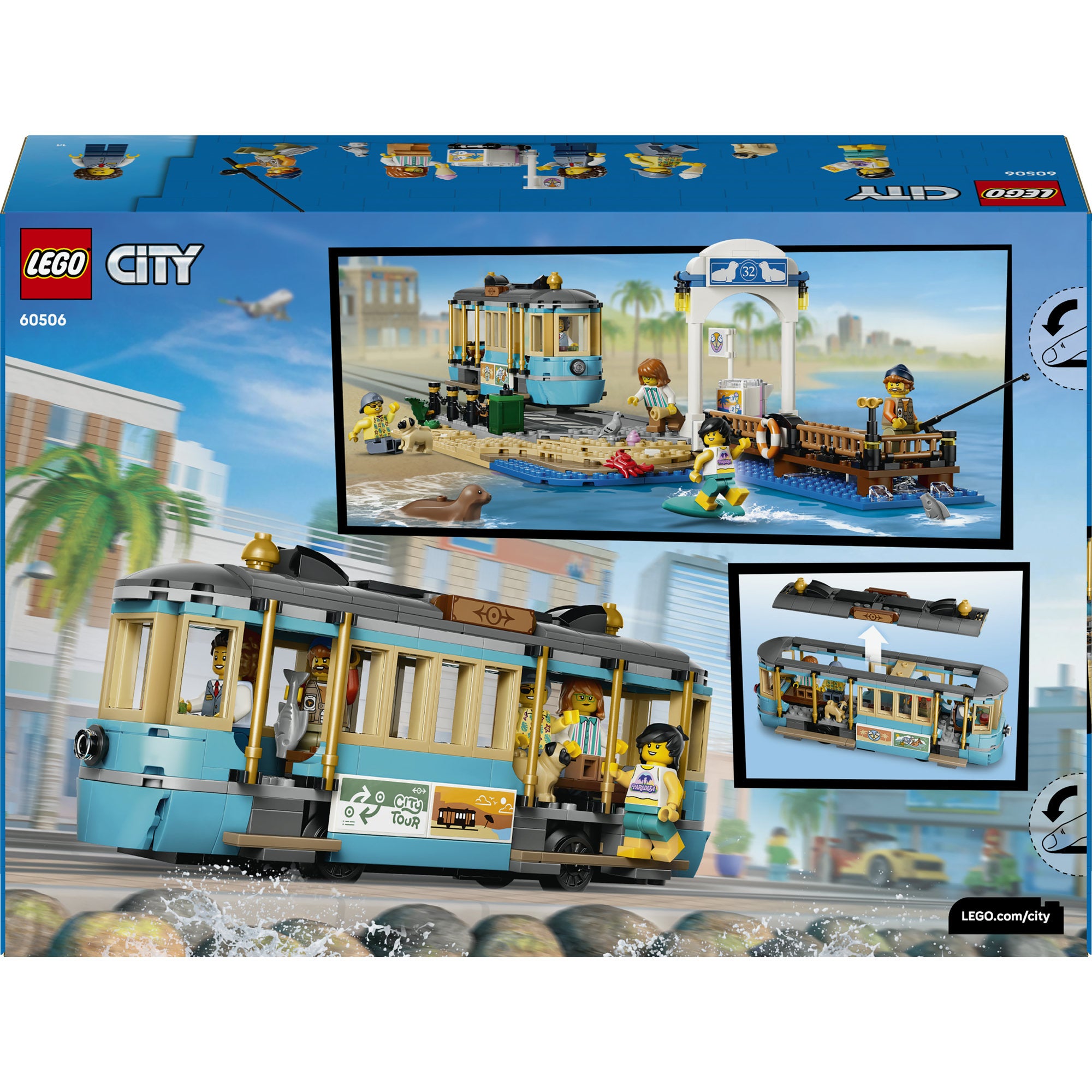 LEGO® City Gammeldags trikk. Togleker 60506