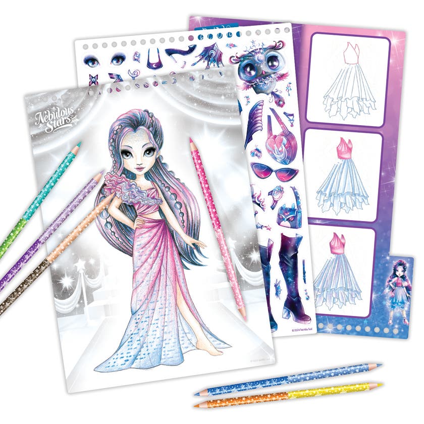 Nebulous Stars Modedesignbok Astral Bal