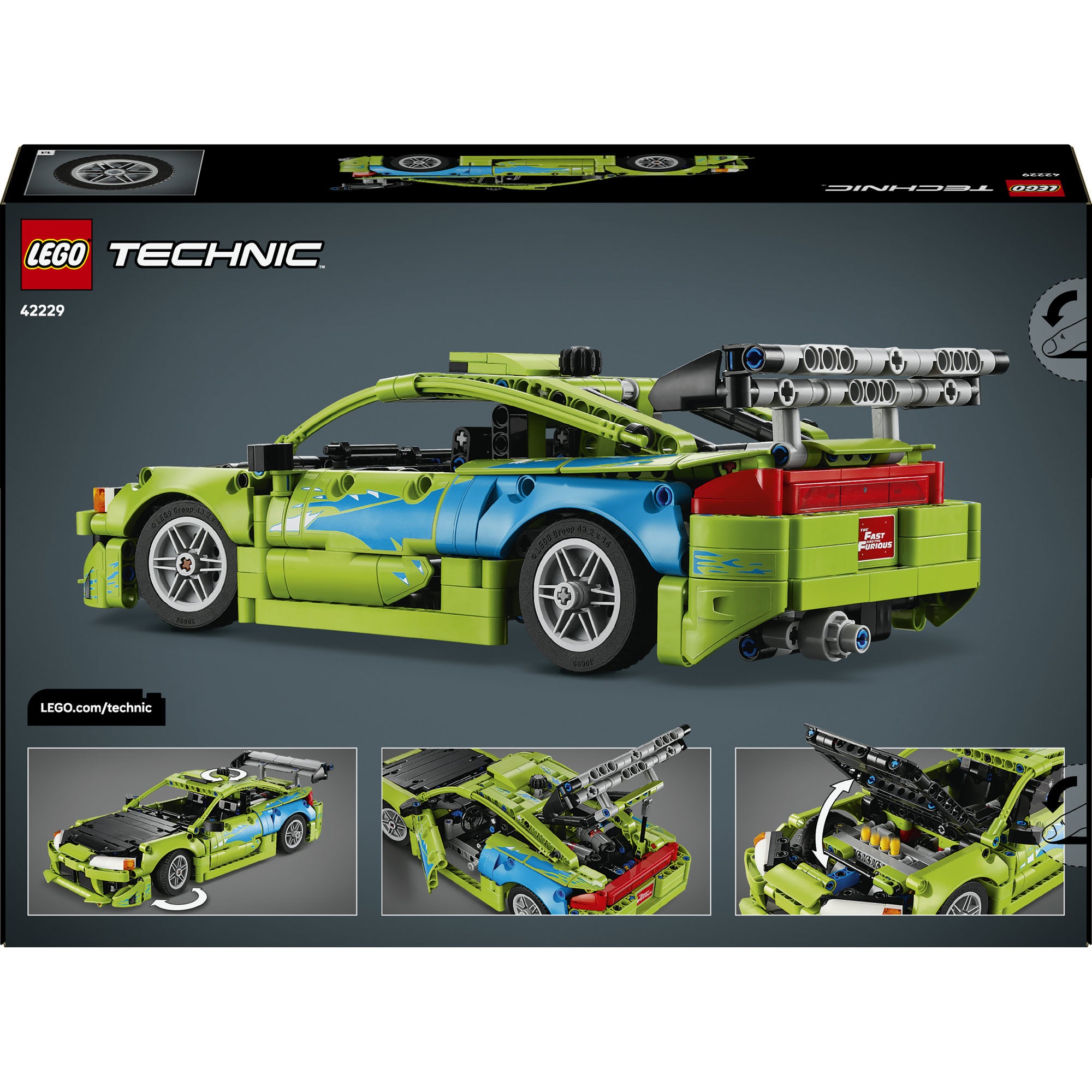 LEGO® Technic Fast and Furious Mitsubishi Eclipse-bil 42229