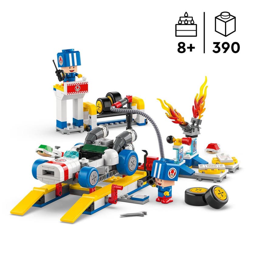 LEGO Super Mario 72035, Mario Kart™ – Toads garasje