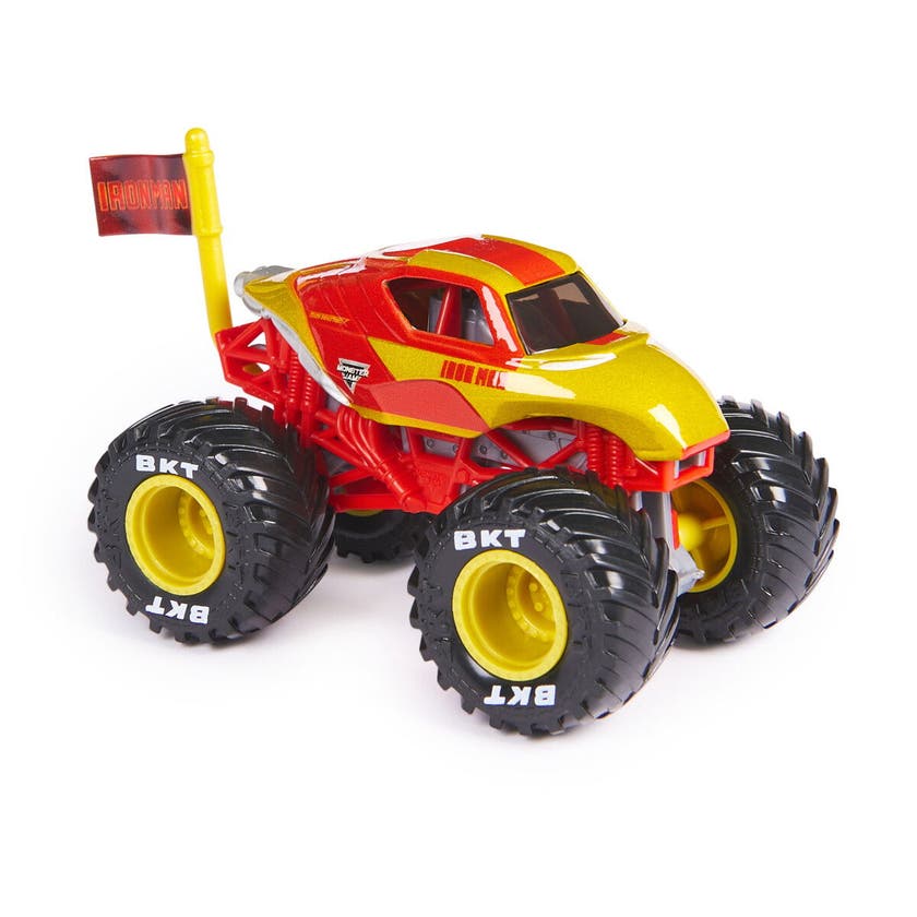 Monster Jam 1:64 Marvel Enkelpakke - Iron Man