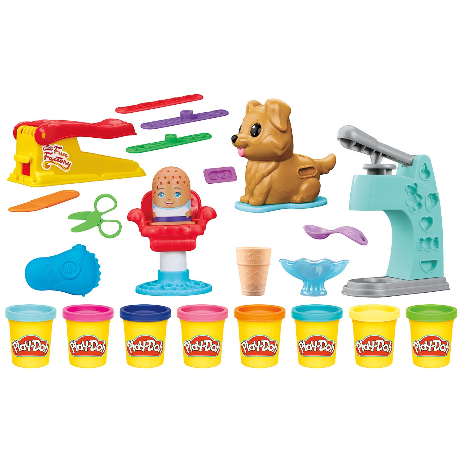 Play-Doh Mini klassisk sett, 8 farger