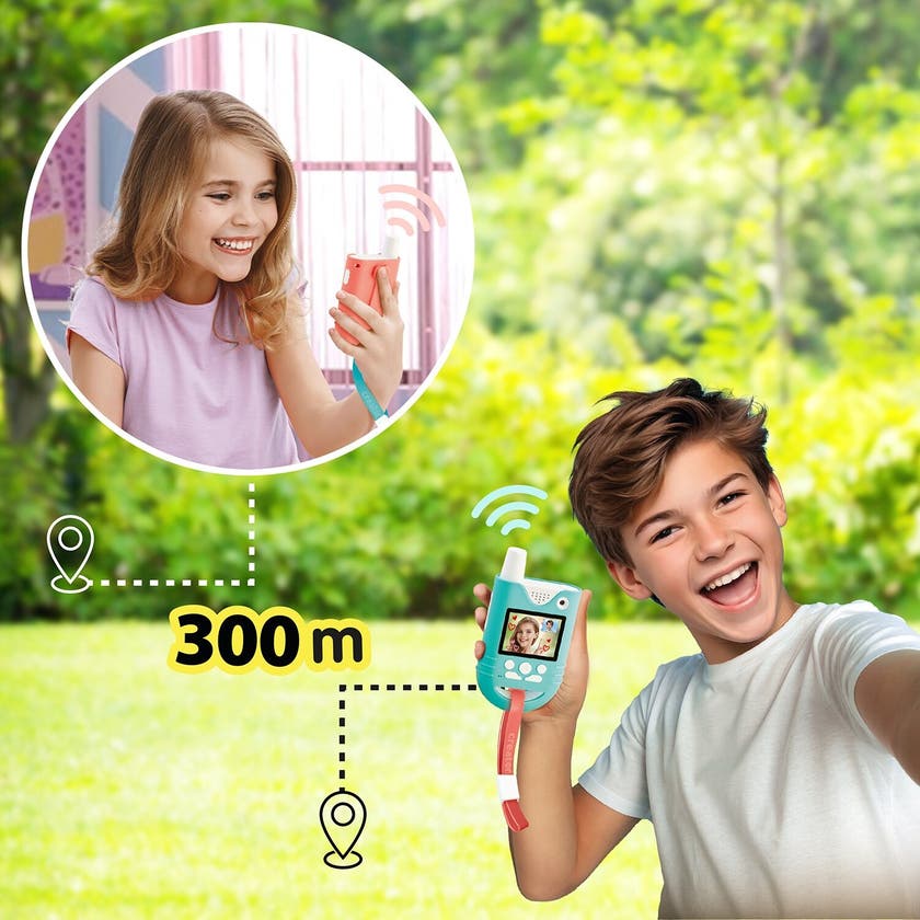 CREATOR Video Walkie-Talkies med røsteffekter