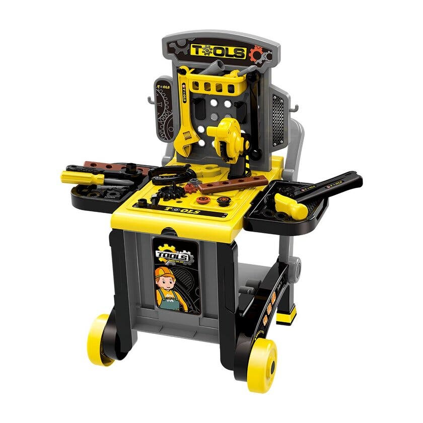 WRK, verktøysett i vogn