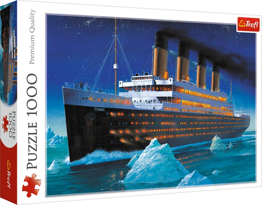Trefl Titanic puslespill 1000 deler
