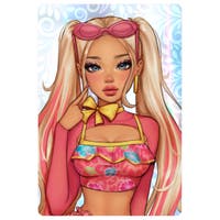 Bubble Gum Gal Modedukke - Dress To Impress
