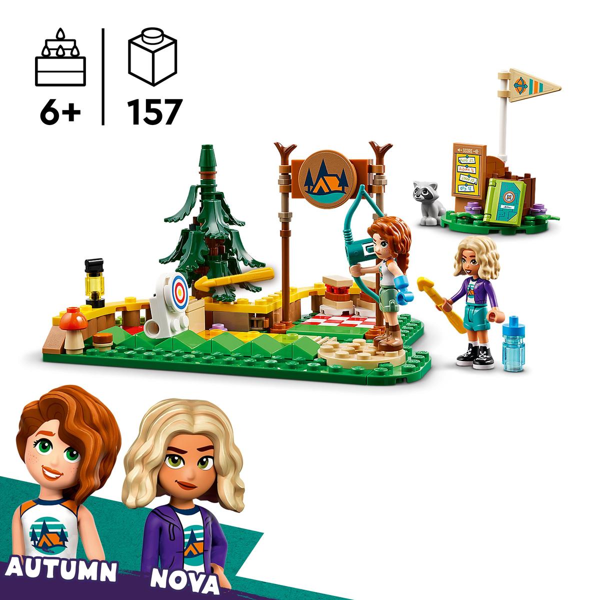LEGO Friends 42622, Eventyrlig leir – Bueskyting