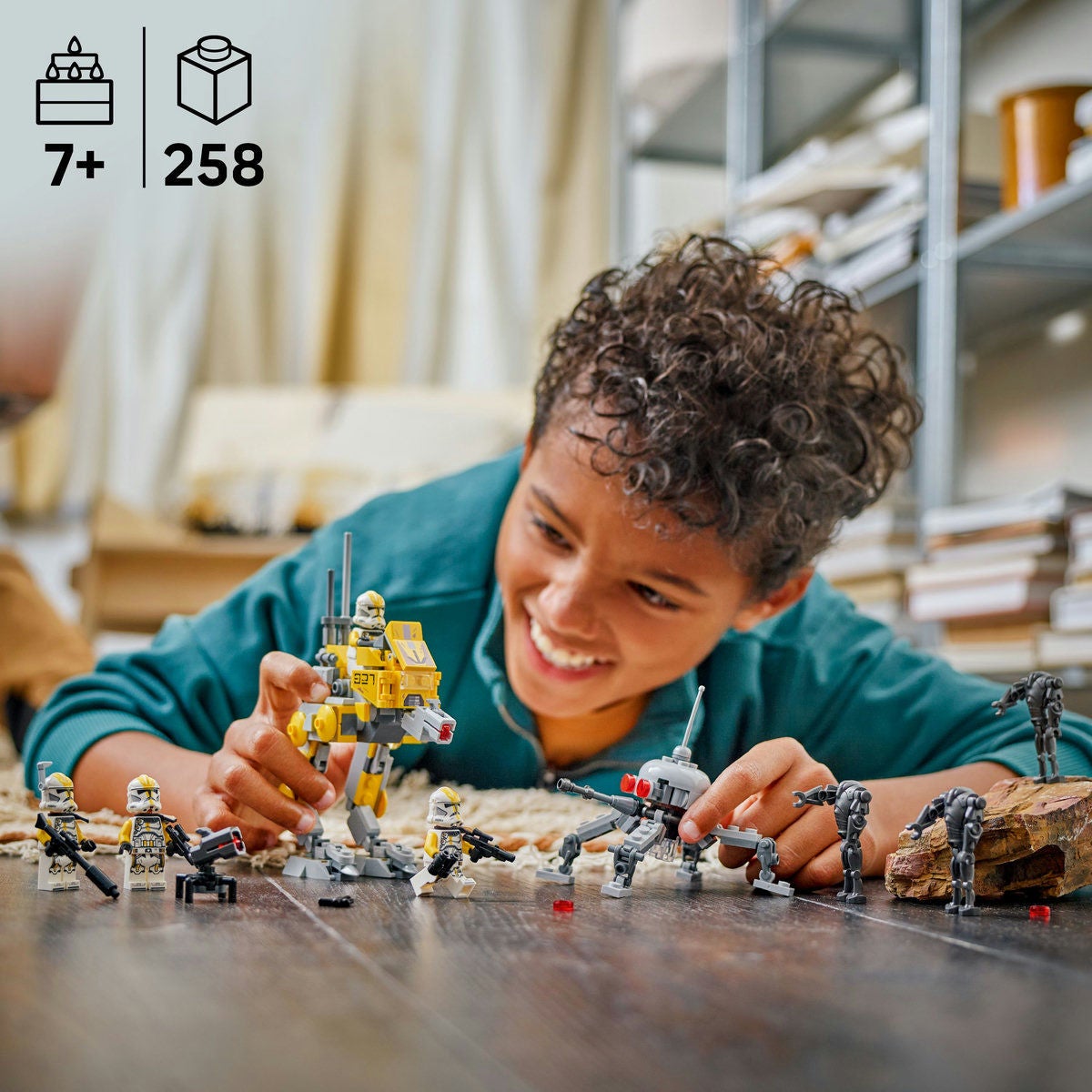 LEGO Star Wars TM 75431, 327th Star Corps Clone Troopers™ Kamp-pakke