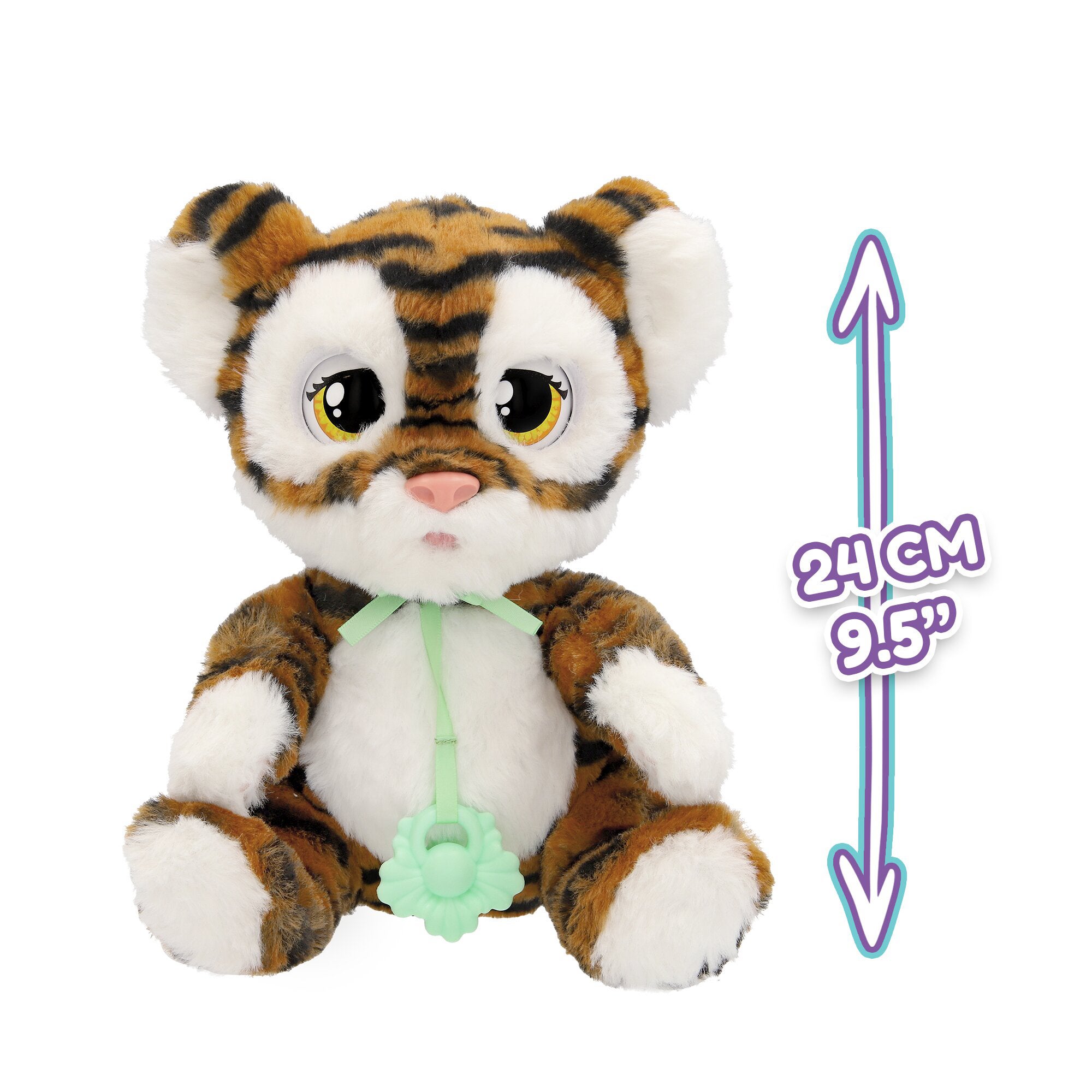 Baby Paws Tiger med snuttedyne og napp