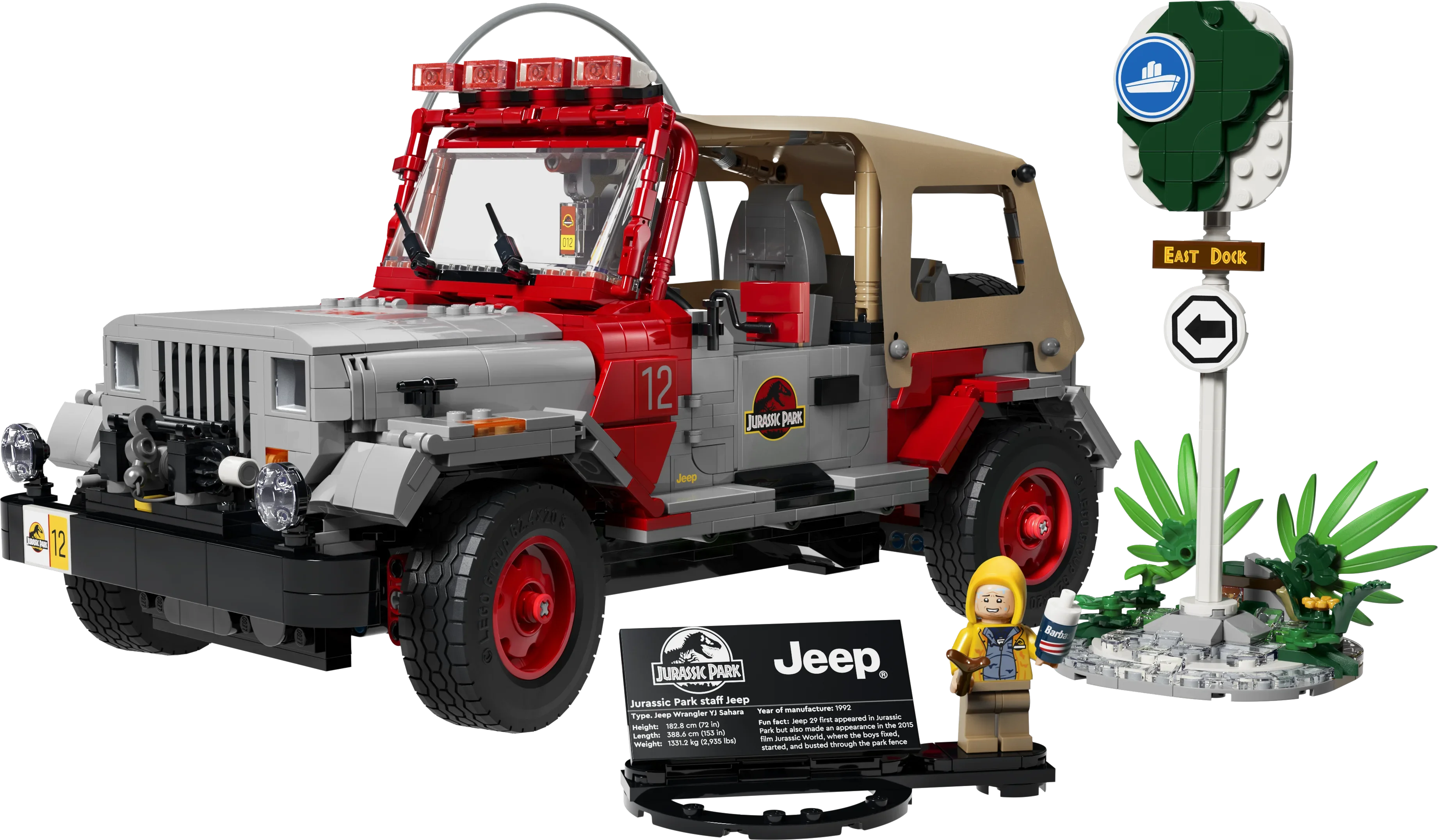 LEGO® Jurassic Park Jeep® Wrangler 77984