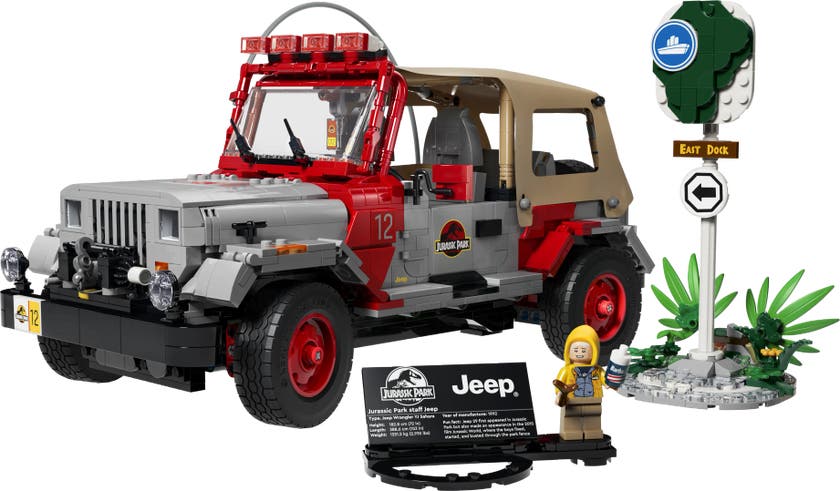 LEGO® Jurassic Park Jeep® Wrangler 77984