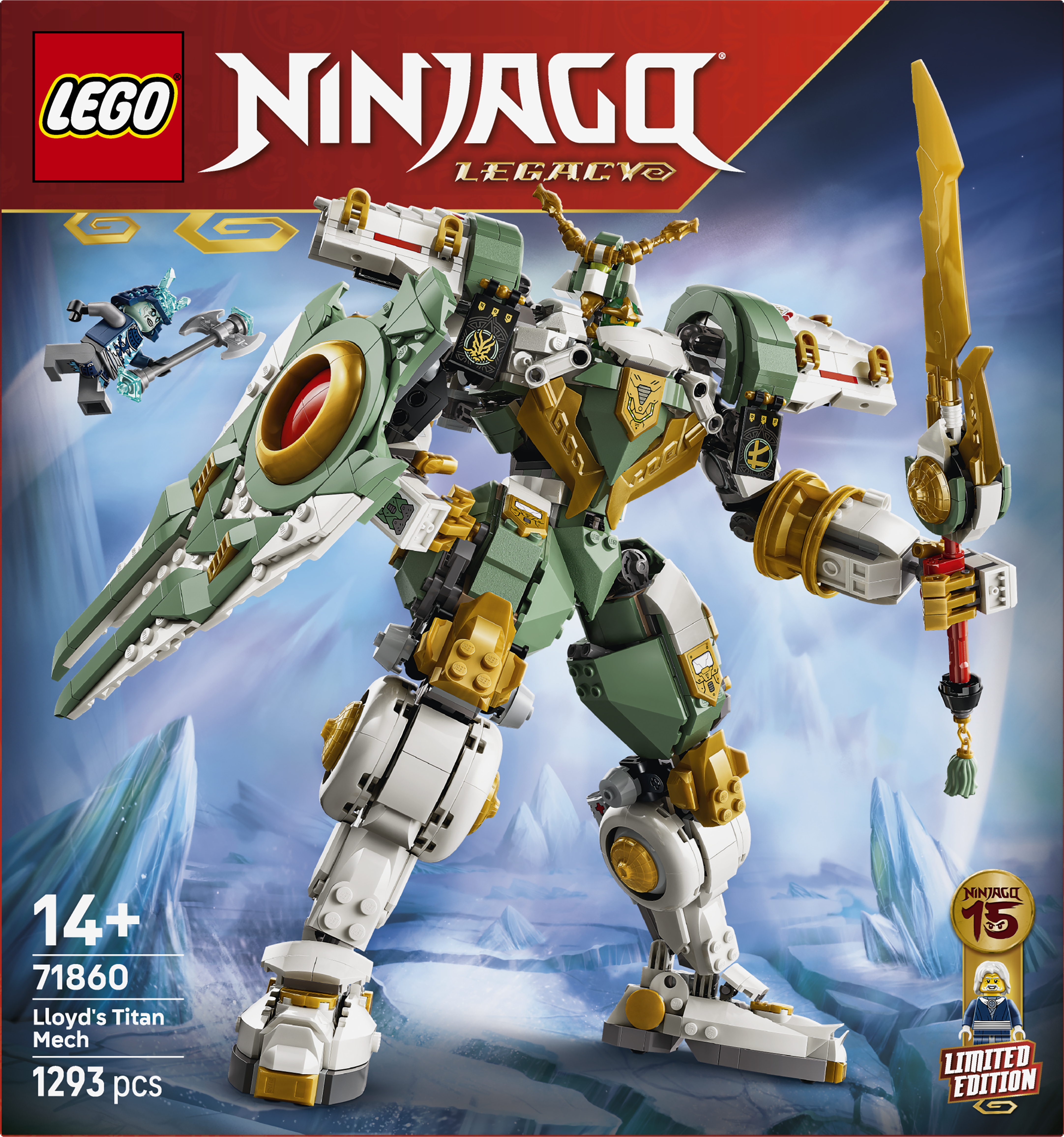 LEGO® NINJAGO® Lloyds Titan-kampdrakt – 15-årsjubileum 71860