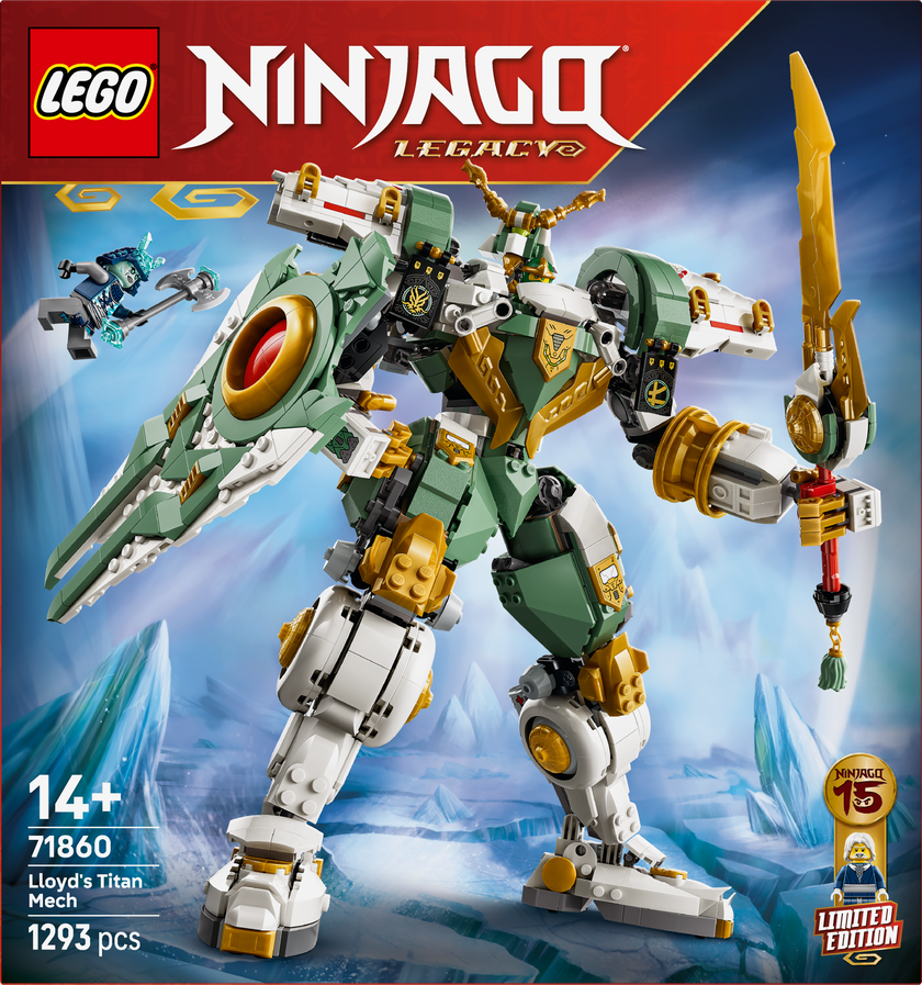 LEGO® NINJAGO® Lloyds Titan-kampdrakt – 15-årsjubileum 71860