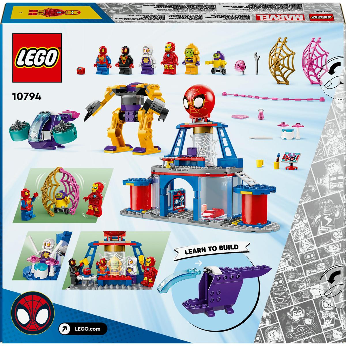LEGO 10794, Team Spideys nett-hovedkvarter