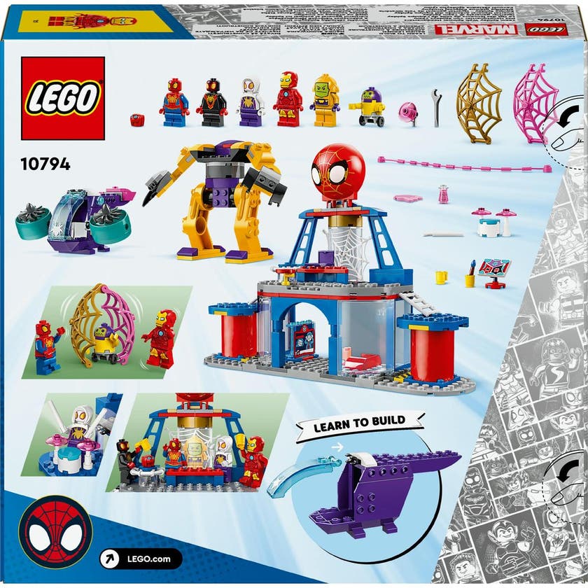 LEGO 10794, Team Spideys nett-hovedkvarter