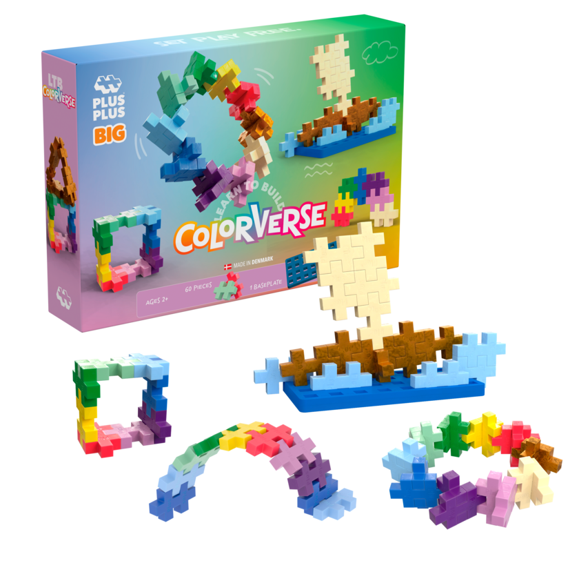 Plus-Plus BIG Lær å bygge, Colorverse