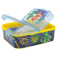 LEGO NINJAGO, Matboks med flere rom, 18 x 13 cm