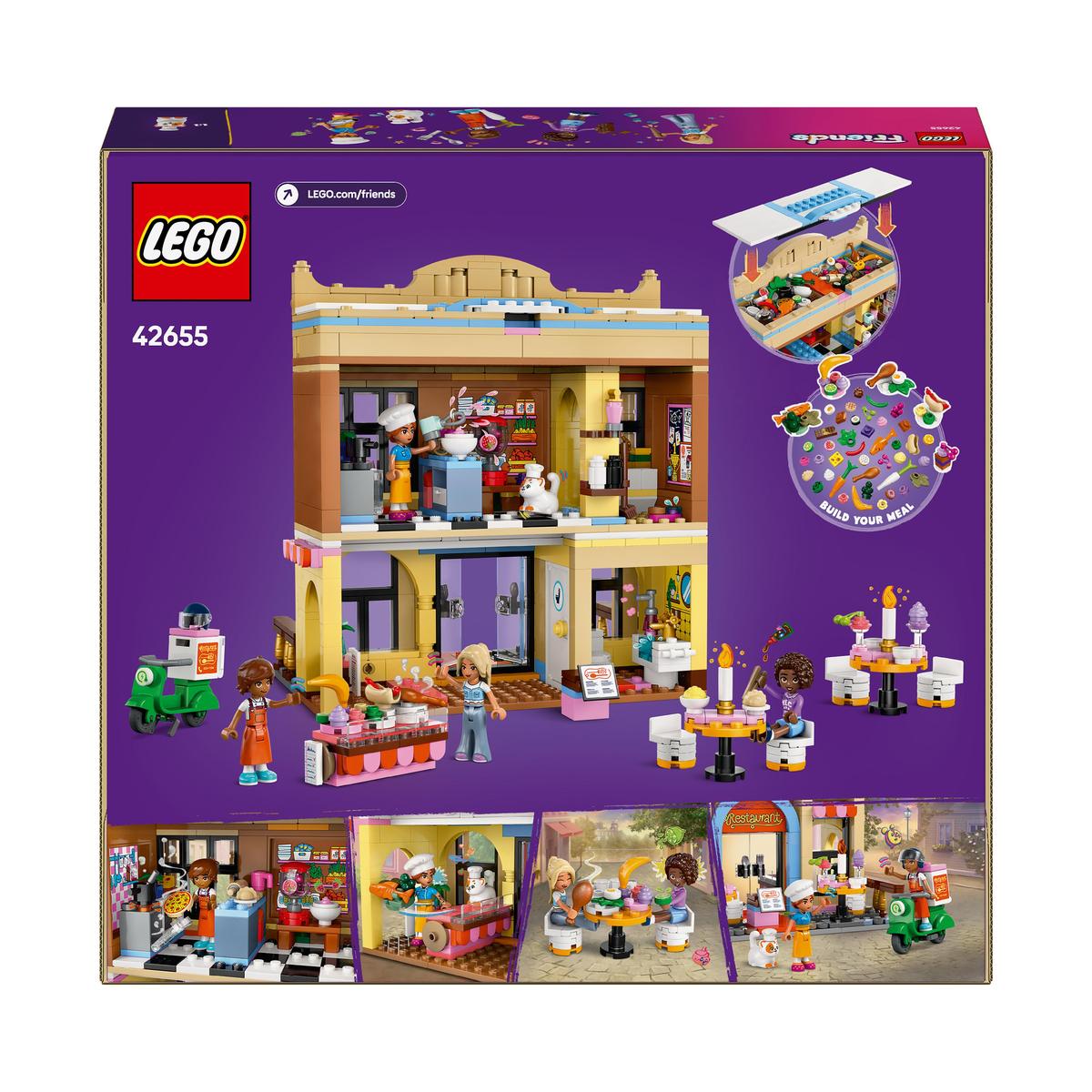 LEGO Friends 42655, Restaurant og kokkeskole