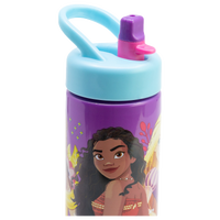 DISNEY PRINCESS, Vannflaske med sugerør, 420 ml