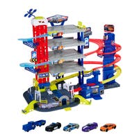 Majorette Super Chase Center Med 5 Biler