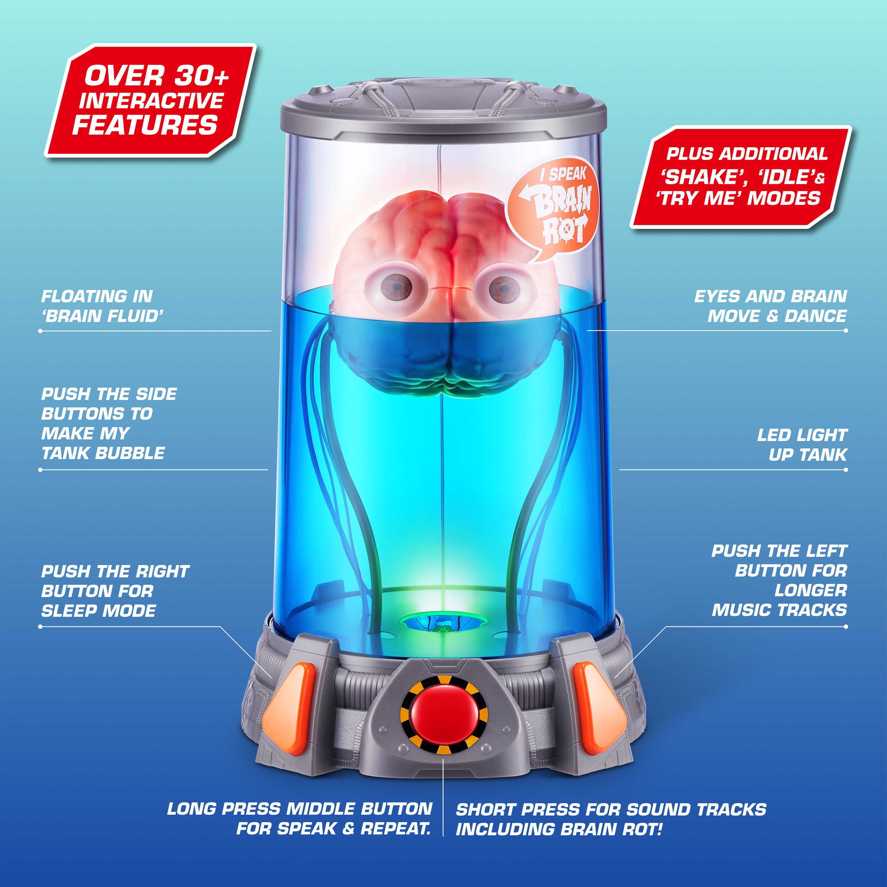 Robo Alive Brain Rot Brian – Talende robothjerne