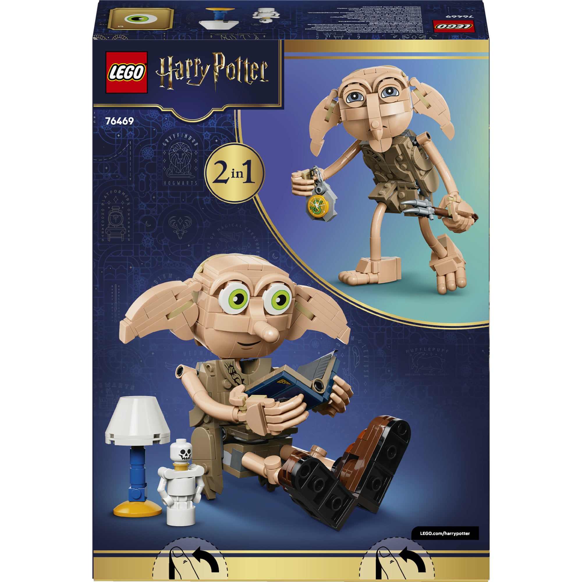 LEGO® Harry Potter™ Noldus som fri husnisse. Byggeleke 76469