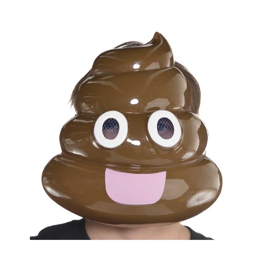 Halloween, Maske, Smilende Bæsjeansikt