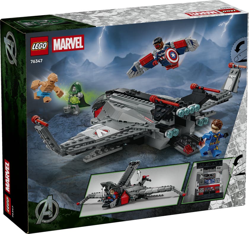 LEGO® Marvel Avengers Doomsday Quinjet 76347