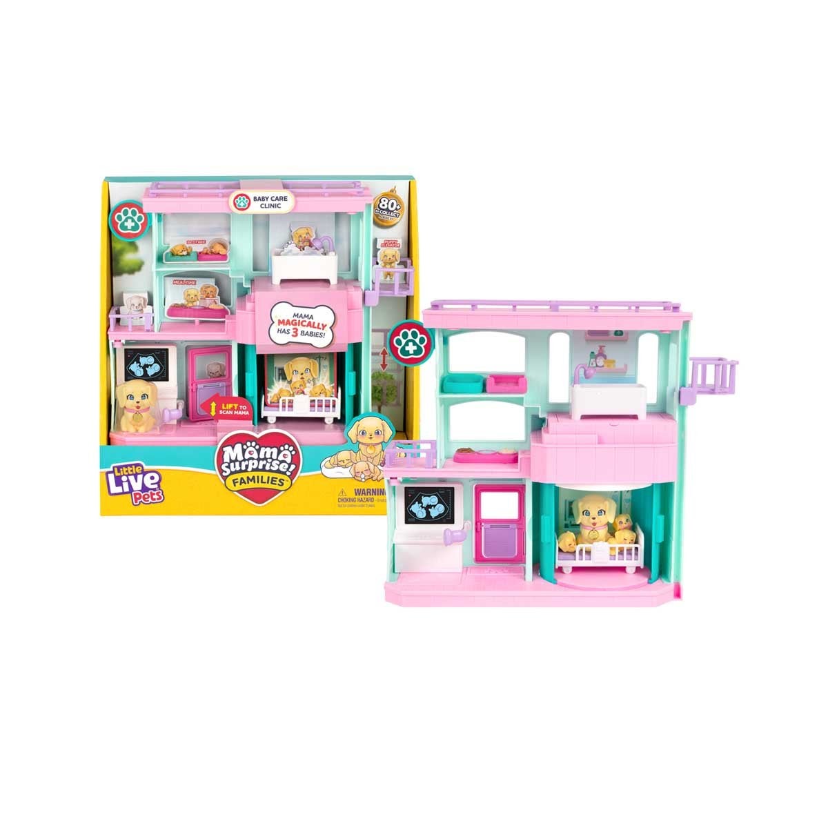 Little Live Pets, Mama Surprise Families Baby Care Clinic