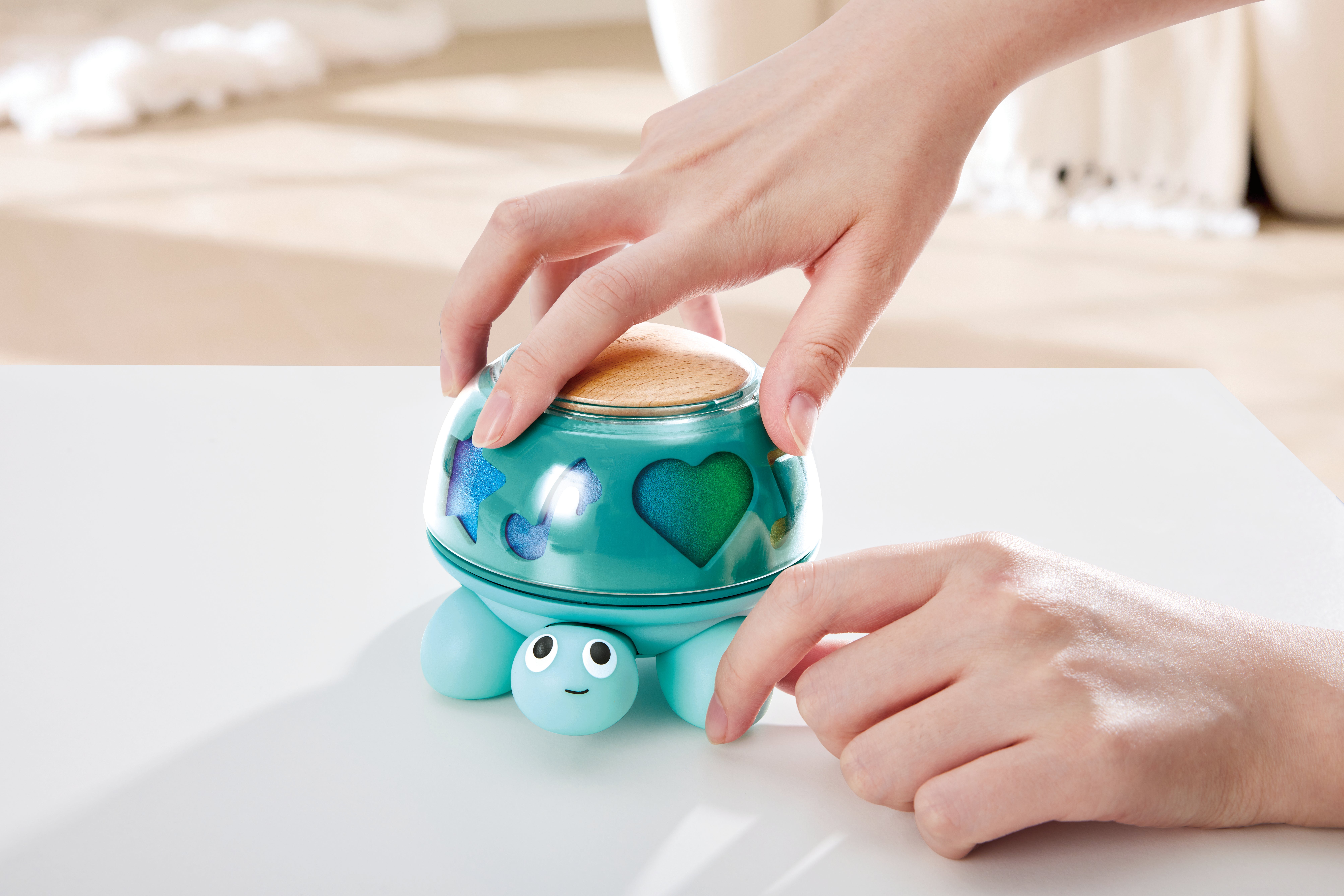 Hape Twist & Tune Musical Turtle – musikkskilpadde