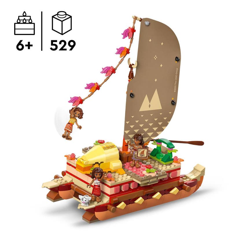 LEGO Disney Princess 43270, Vaianas eventyrkanot