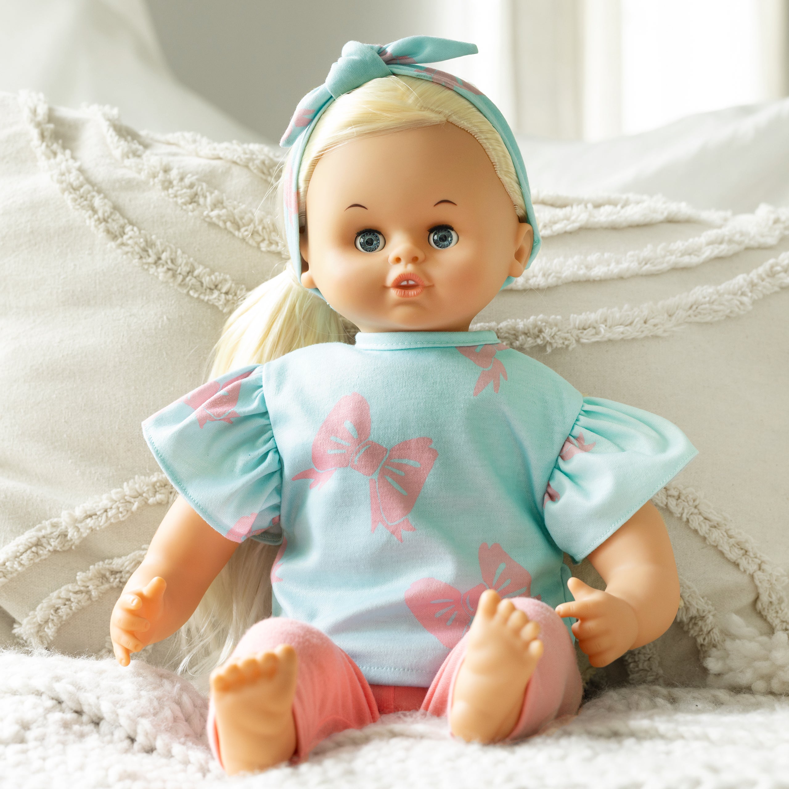 Bluse,Bukser,Hårbånd 41-46 Cm