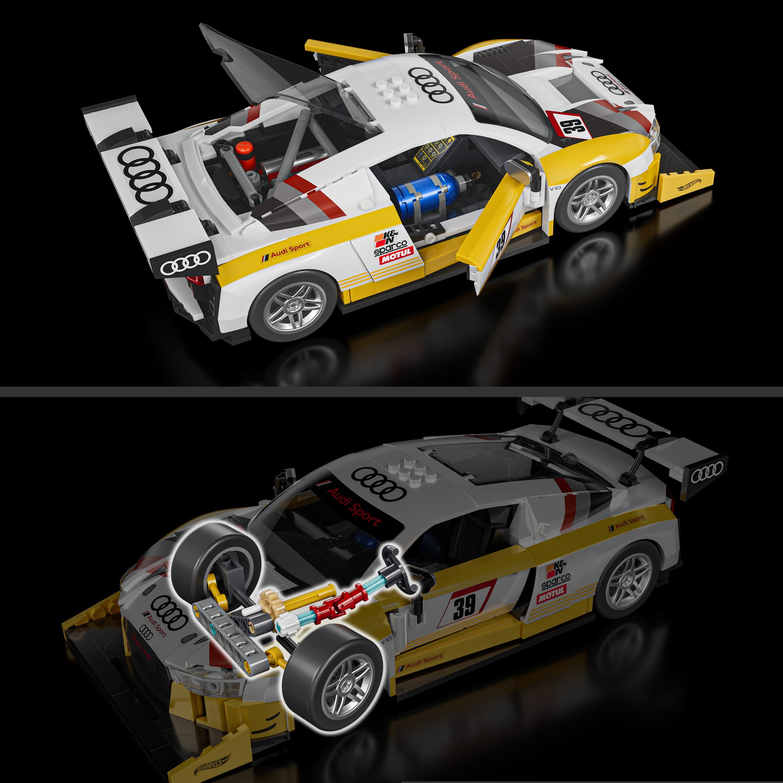 Hot Wheels Audi R8 LMS Byggesett