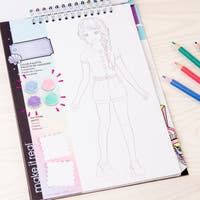 Make it Real, Fashion Design Sketchbook: Pastel Pop!
