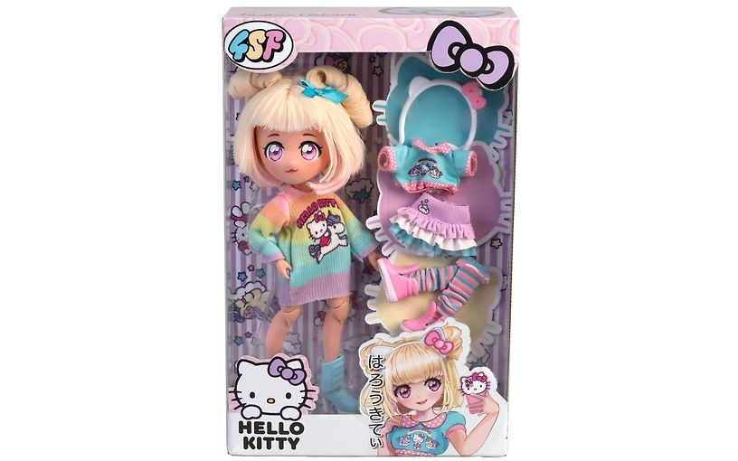 Hello Kitty Manga Fashion Unicorn Dukke