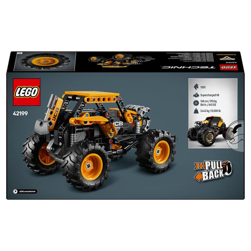 LEGO Technic 42199, Monster Jam™ DIGatron™ med tilbakesporing