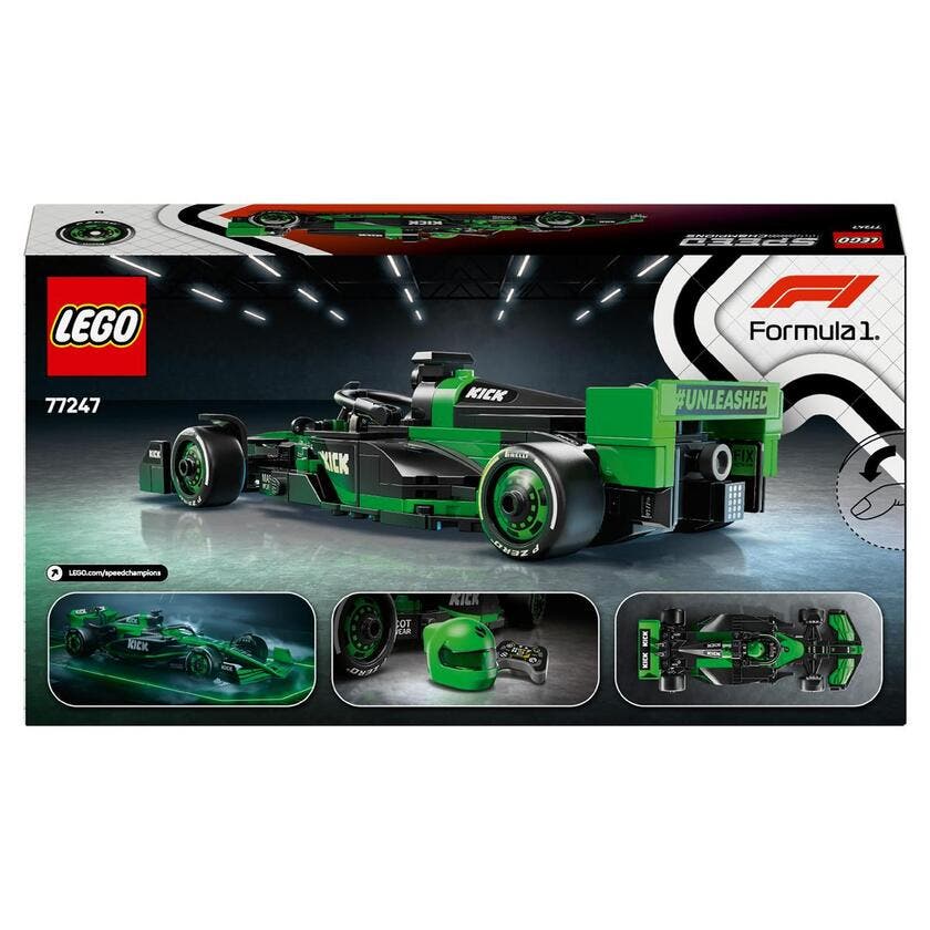 LEGO Speed Champions 77247, KICK Sauber F1® Team C44 Rennbil
