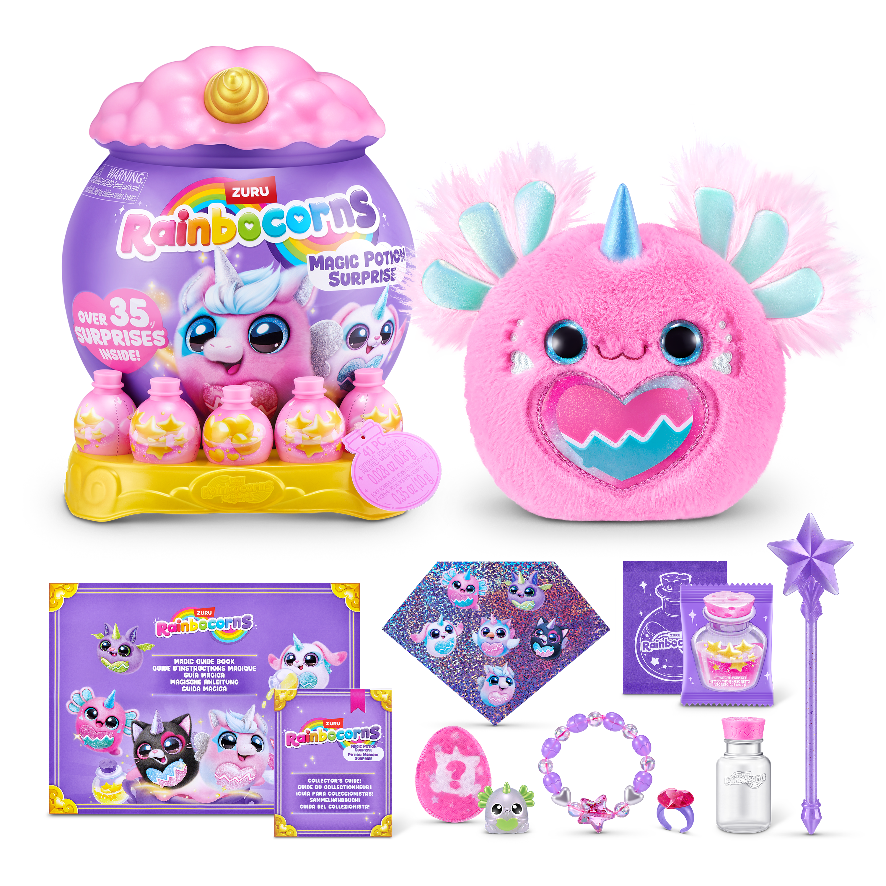Rainbocorns Magicorn Surprise fargerik leke
