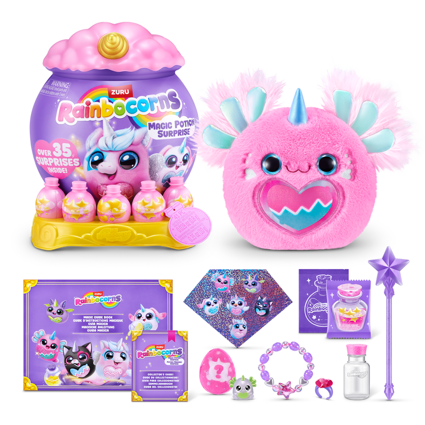 Rainbocorns Magicorn Surprise fargerik leke