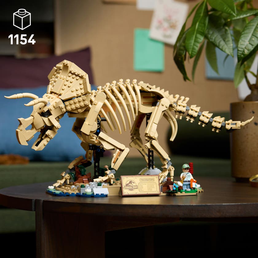 LEGO® Jurassic World Dinosaurfossiler: Triceratops 77985