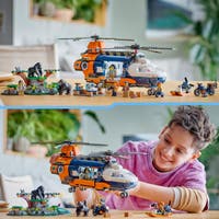 LEGO City 60437, Jungelhelikopter og baseleir