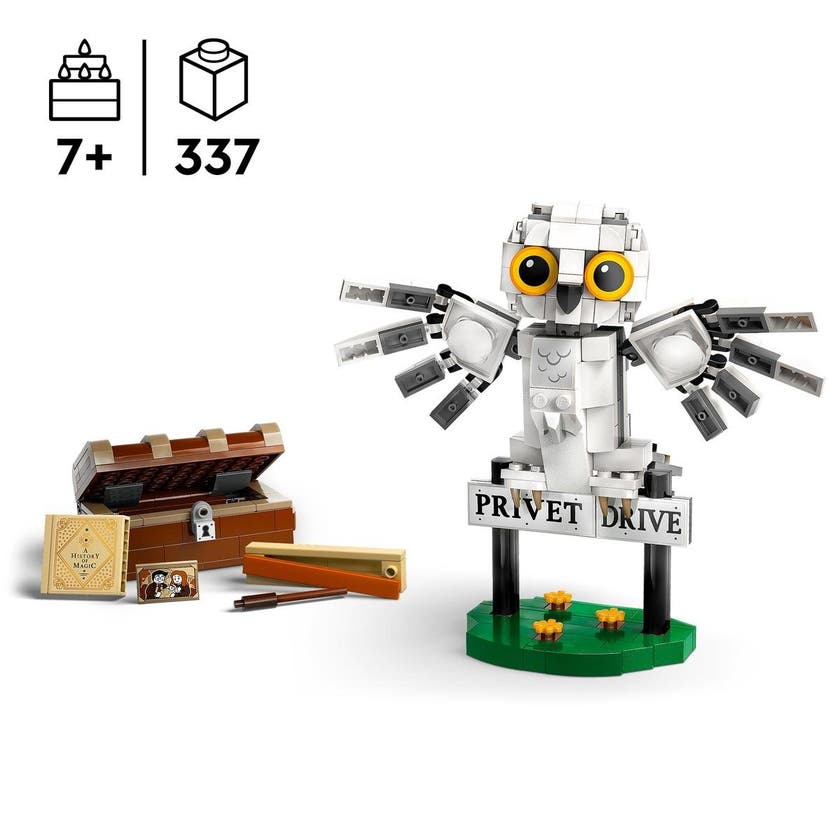 LEGO 76425, Hedwig på Privet Drive 4