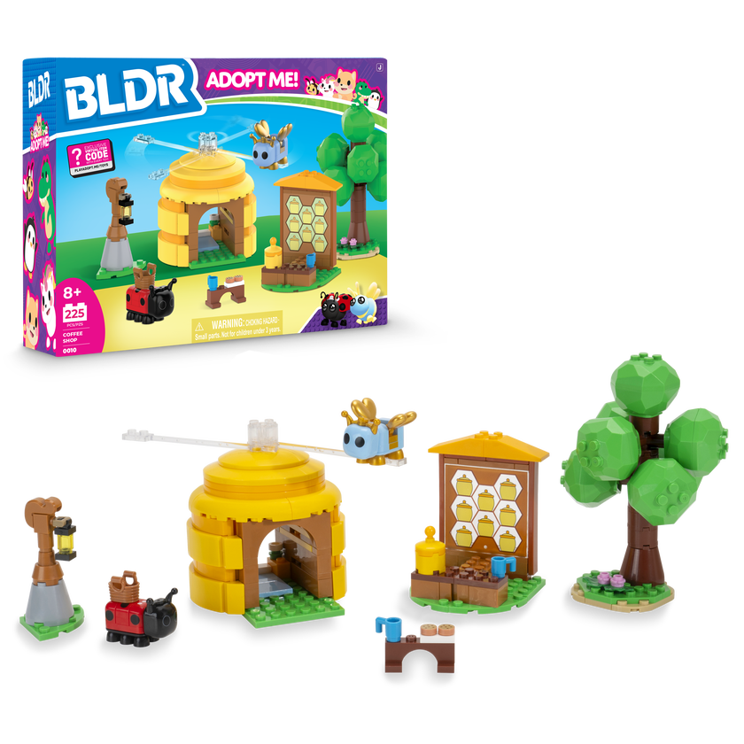 BLDR Adopt Me! Bygger interiør til kaffebar