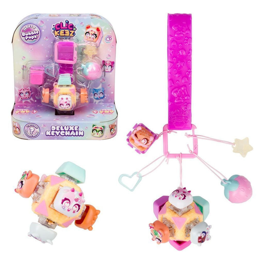 Clickeez Deluxe Fidget-Nøkkelring