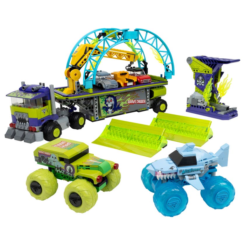 BLDR Monster Jam Arena Konstruksjonsleke