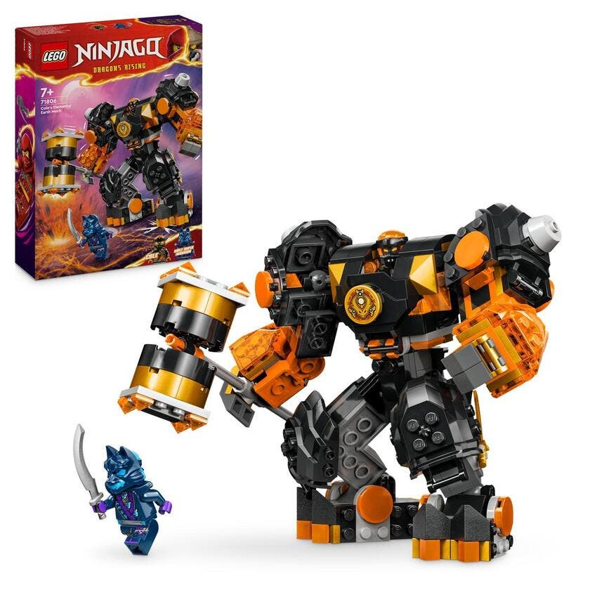 LEGO NINJAGO 71806, Coles elementjordrobot