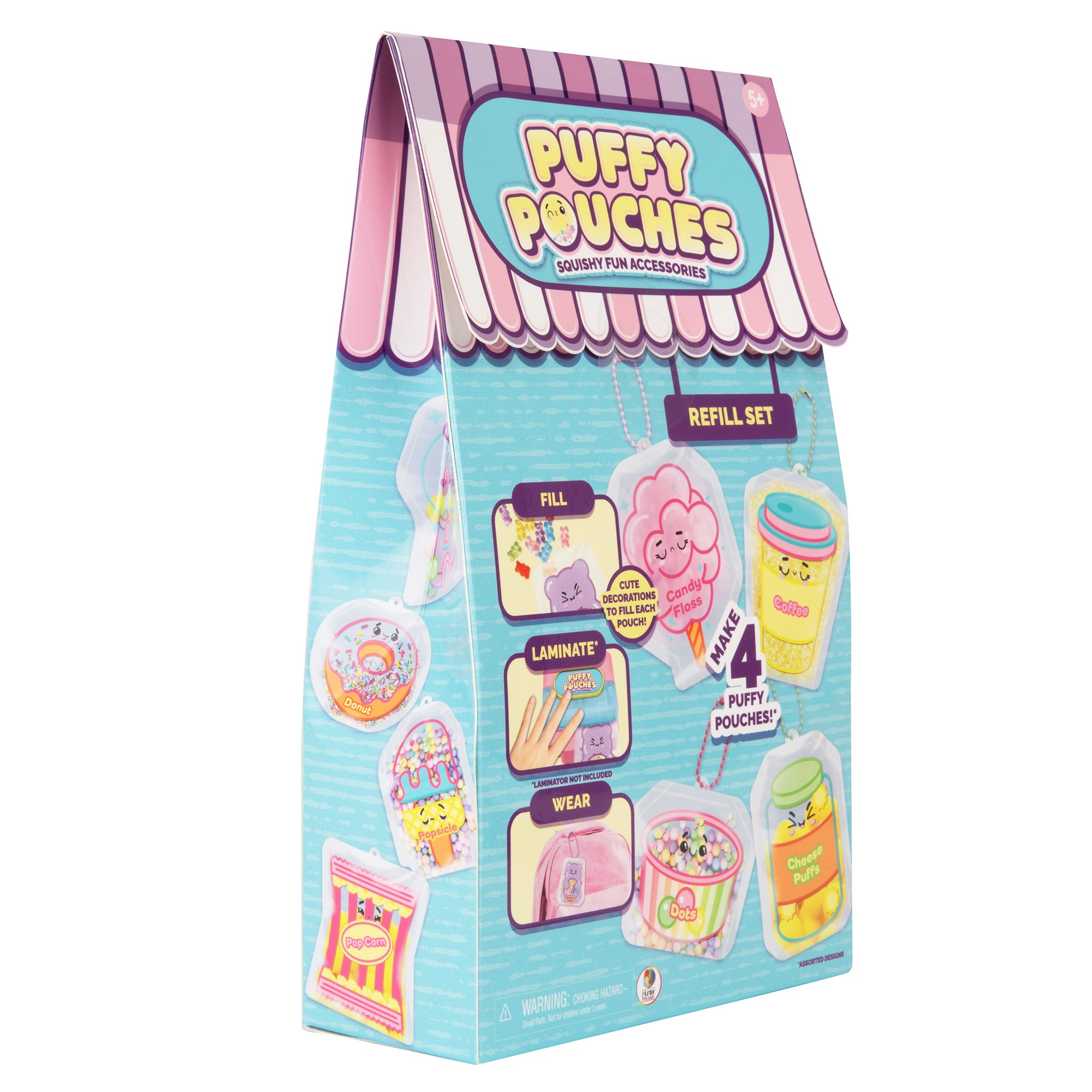 Puffy Pouches refillkit – lag 4 klemvennlige squishys