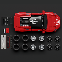 Mattel Brick Shop Hot Wheels Maserati MC20-byggesett