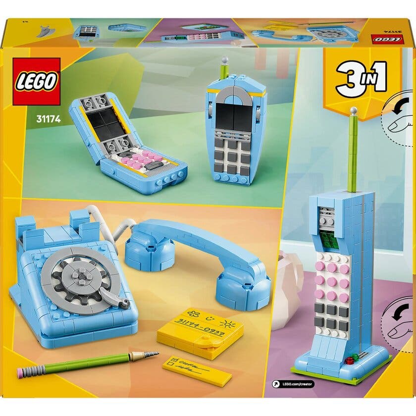 LEGO Creator 31174, Retrotelefon